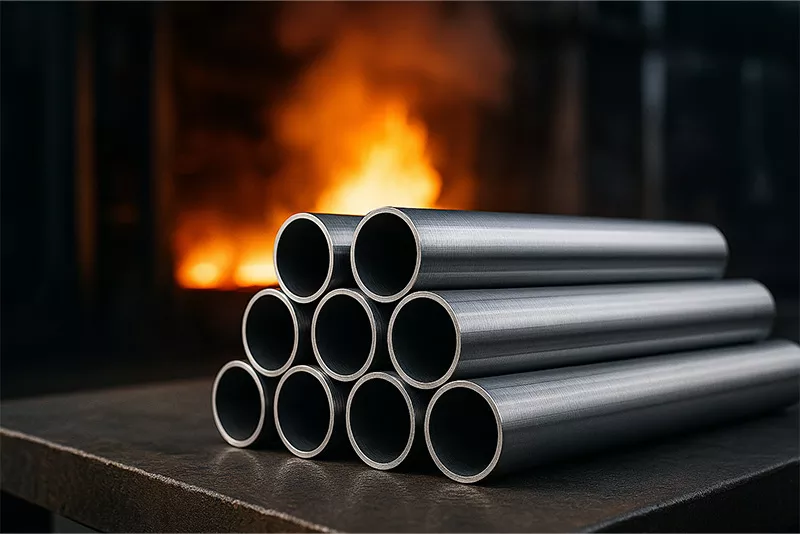 310S不锈钢管材在高温炉前