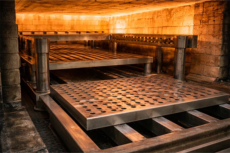 高温炉内部使用中的310S结构件