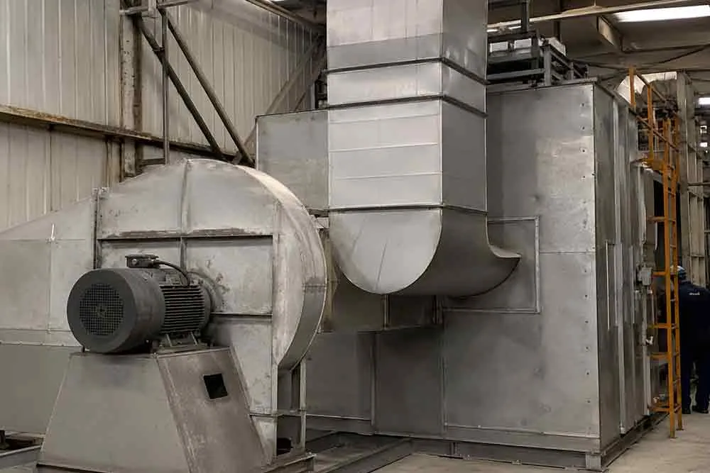310S耐热不锈钢工业板应用场景:高温热风循环系统