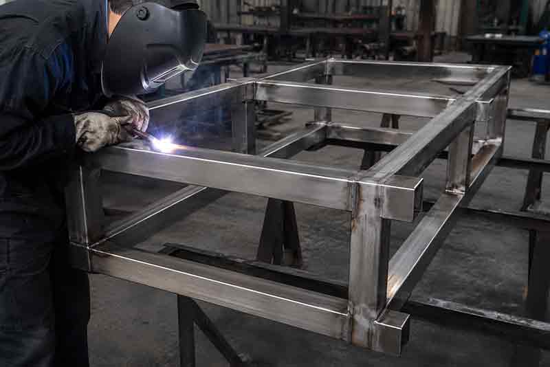 310S方管用于高温炉体框架