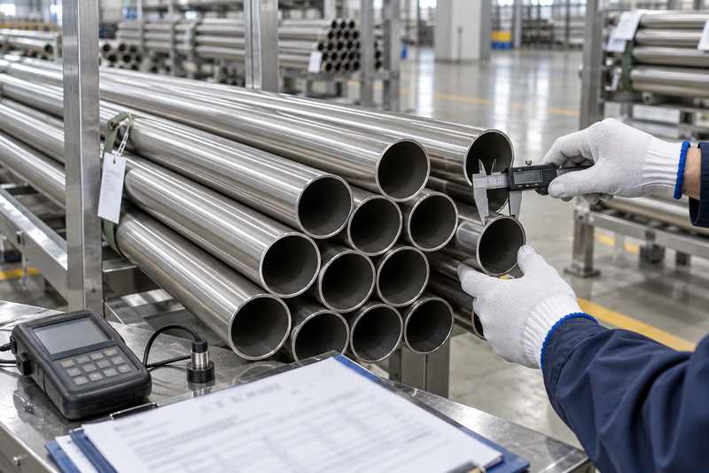 310S换热管规格炉批和检测文件验收